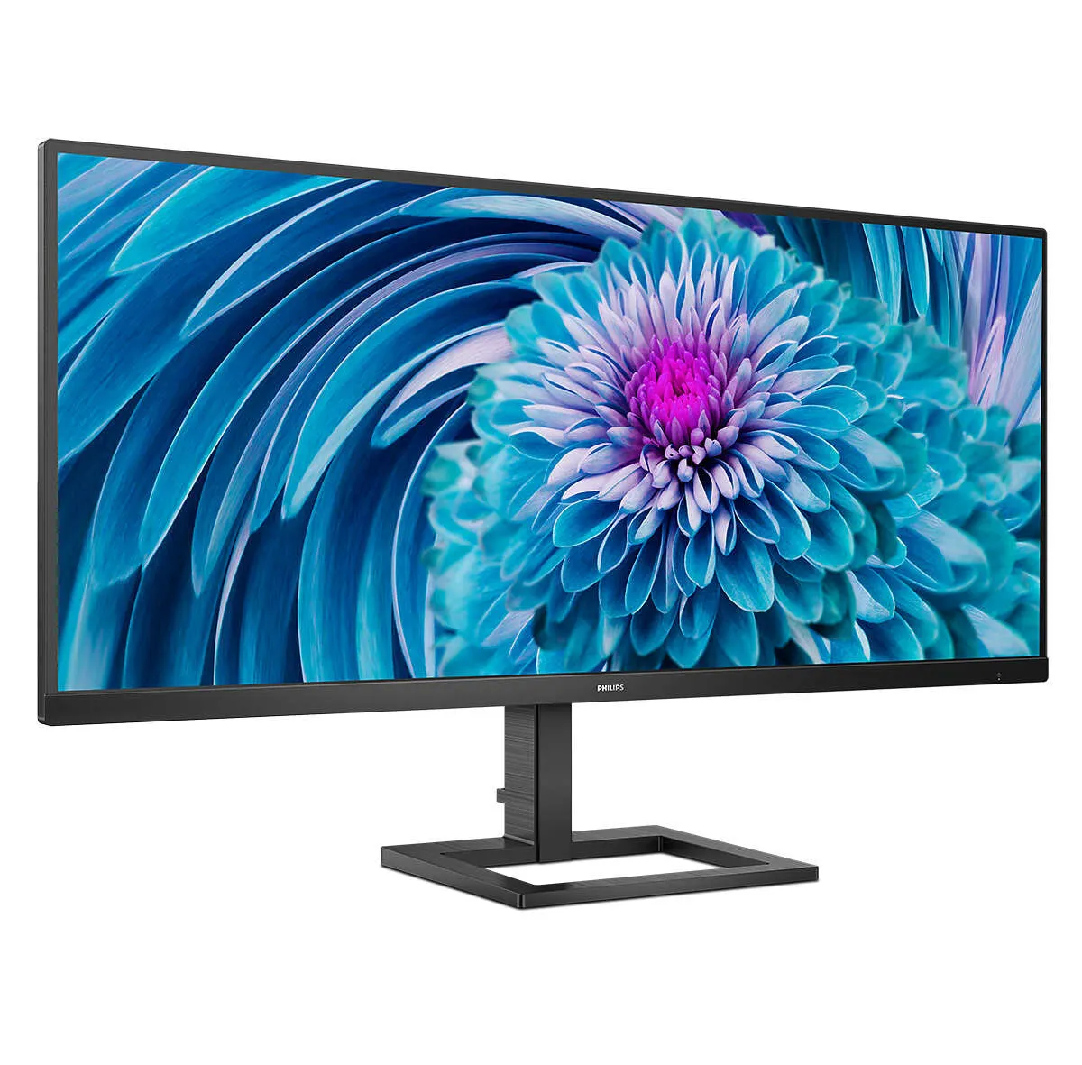 Philips E Line 345E2AE/00 34" UltraWide Quad HD Monitor - 75Hz, 4ms, IPS, AMD FreeSync, Height Adjustable, Speakers, Black