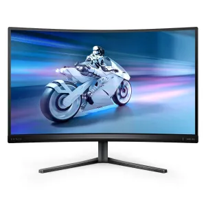 Philips Evnia 27M2C5500W/00 27" Quad HD Curved Gaming Monitor - 144Hz, 1ms, VA, AMD FreeSync, Height Adjustable, Black