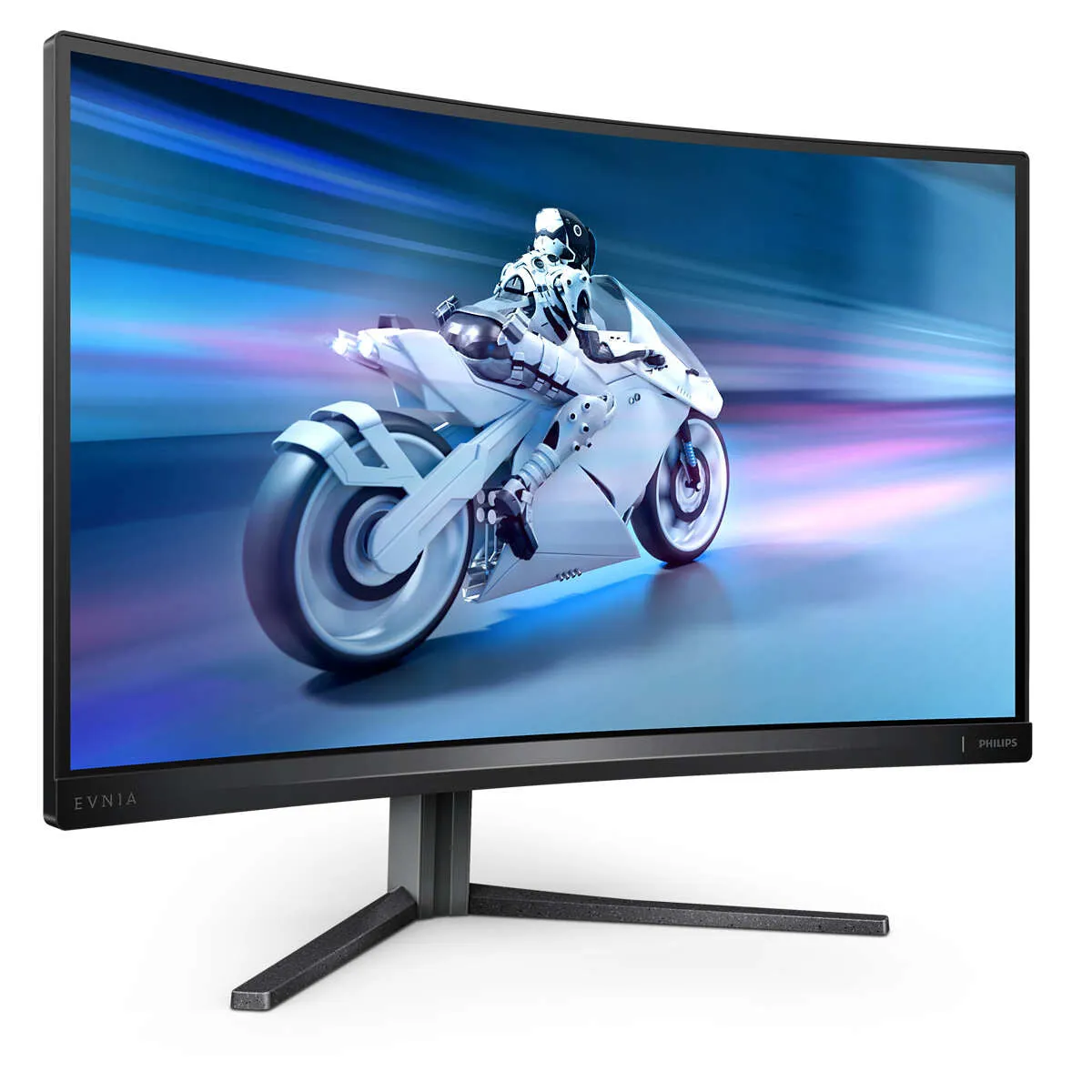 Philips Evnia 27M2C5500W/00 27" Quad HD Curved Gaming Monitor - 144Hz, 1ms, VA, AMD FreeSync, Height Adjustable, Black