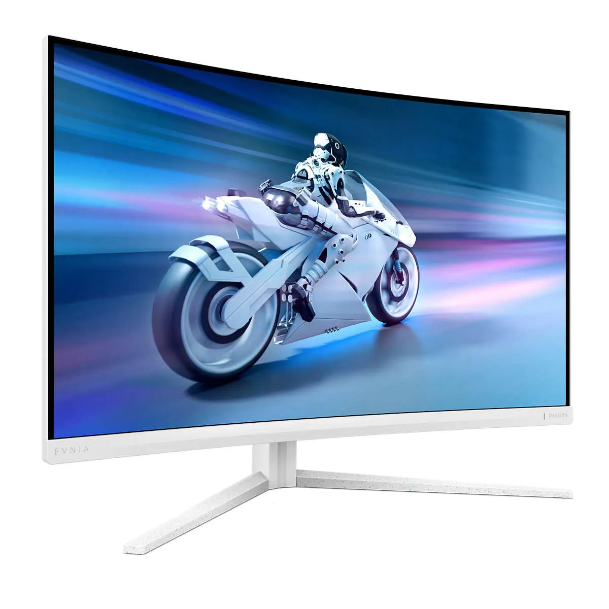 Philips Evnia 32M2C5501/00 32" Full HD Curved Gaming Monitor - 180Hz, 1ms, VA, AMD FreeSync, Height Adjustable, Speakers, White
