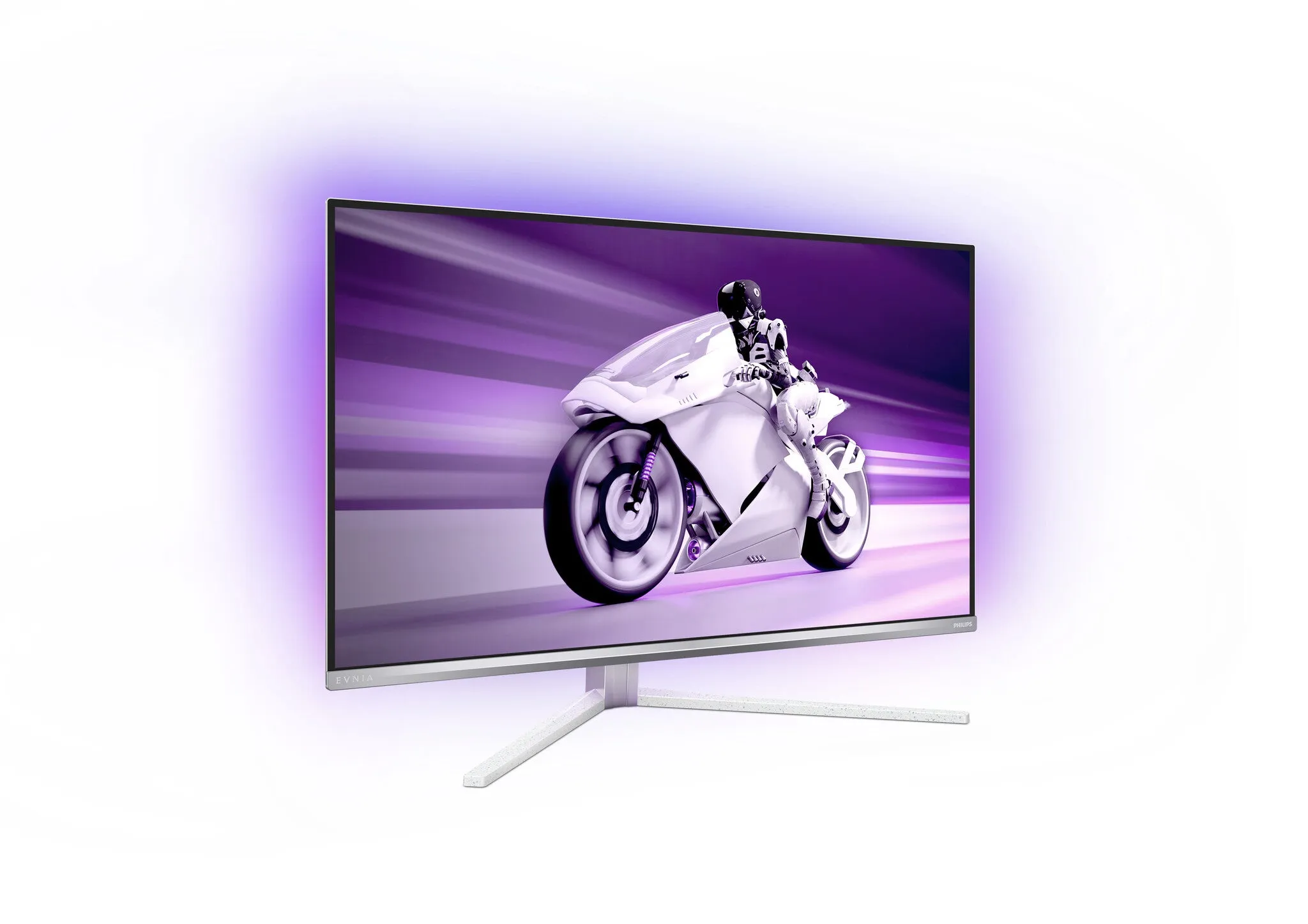Philips Evnia 32M2N8900/00 31.5" 4K Ultra HD Gaming Monitor - 240Hz, 0.03ms, OLED, Height Adjustable, Speakers, White