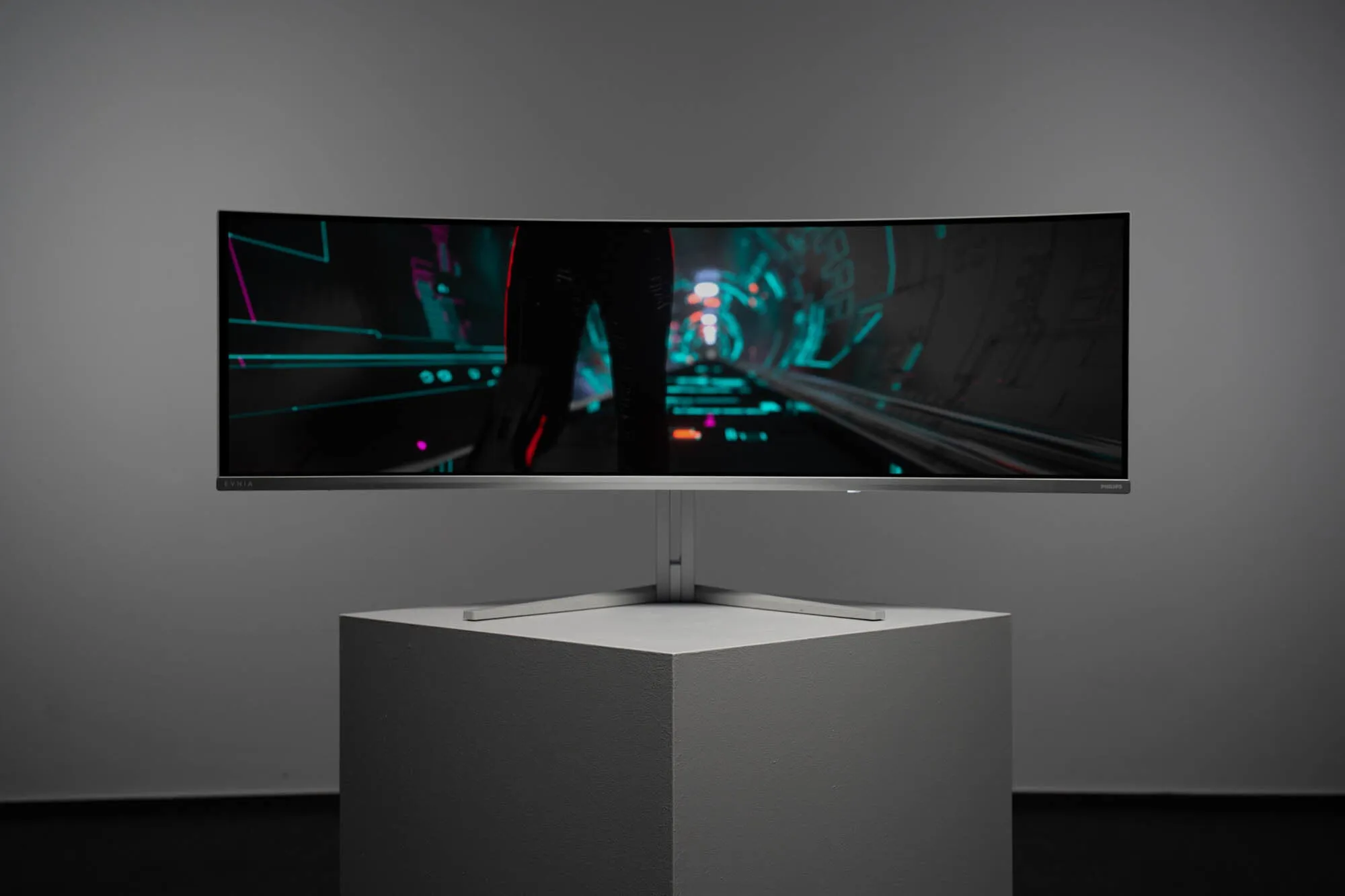 Philips Evnia 49M2C8900/00 48.9" Dual QHD Curved Gaming Monitor - 240Hz, 0.03ms, OLED, NVIDIA G-Sync, AMD FreeSync, Height Adjustable, Speakers, White