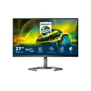 Philips Momentum 27M1N5500ZA/00 27" Quad HD Gaming Monitor - 170Hz, 1ms, Nano IPS, NVIDIA G-SYNC, AMD FreeSync, Height Adjustable, Speakers, Black