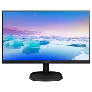 Philips V Line 243V7QDAB/00 23.8" Full HD Monitor - 75Hz, 4ms, IPS, Height Adjustable, Speakers, Black