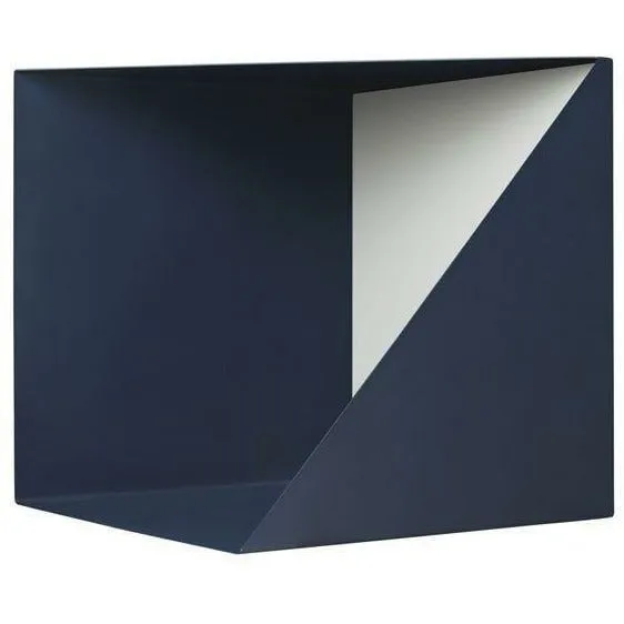 Please Wait To Be Seated Wall Box, Blue
