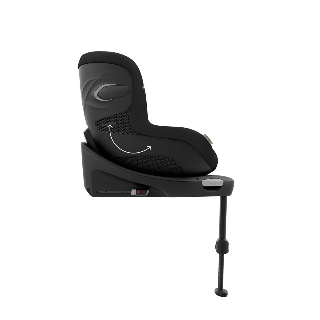 [Preloved] - CYBEX Sirona G i-Size Car Seat - Moon Black