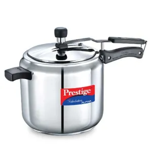 Prestige Nakshatra Alpha Stainless Steel Lid Pressure Cookerwith Induction 7L