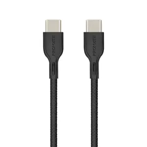 Promate 60W USB-C to USB-C Cable 2m Black