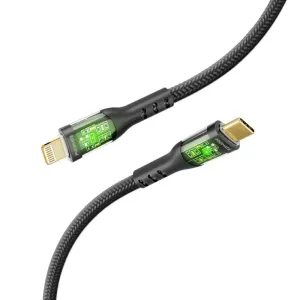 Promate TransLine-Ci USB-C to Lightening Cable 1.2M Black