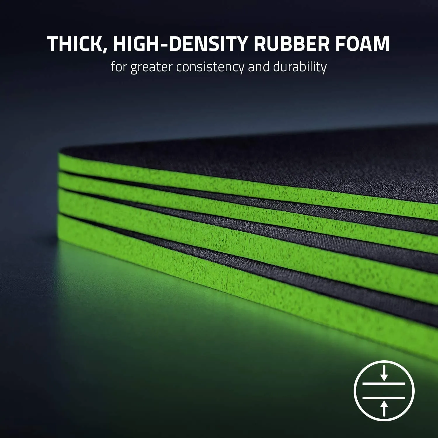 Razer Gigantus V2 Large Mouse Mat for Speed & Control, Non-Slip - 45 x 40 x 0.3cm
