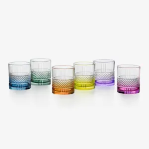 RCR | Brillante Colour OF Tumbler - Set of 6
