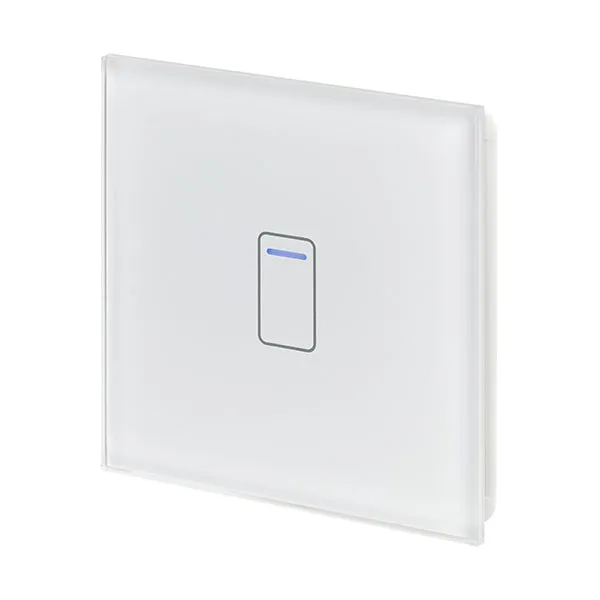 Retrotouch Crystal Touch Dimmer Switch 240v 1G 2W White