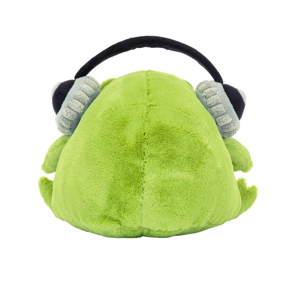 Ricky Rain Frog Headphones Soft Toy