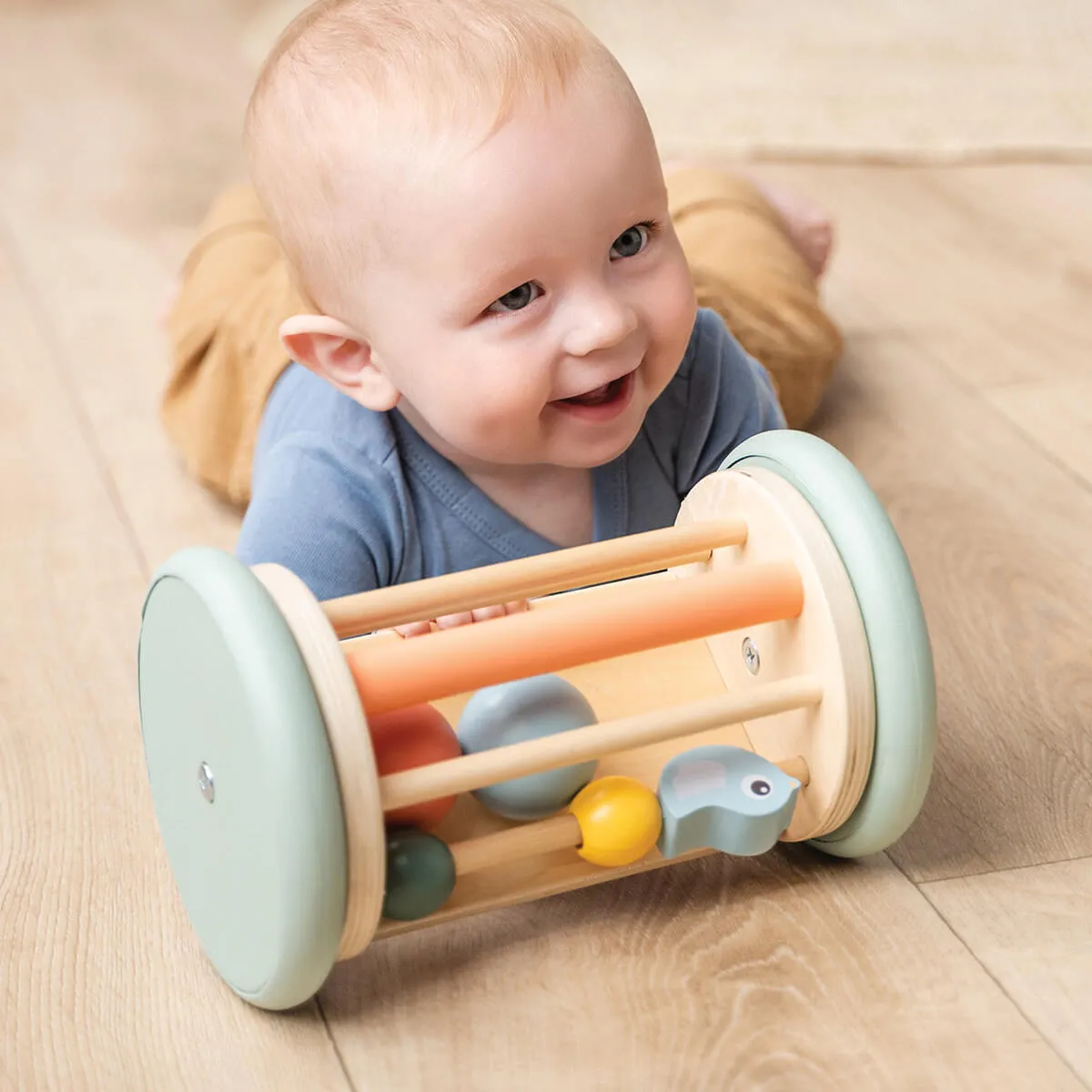 Rolling Activity Toy with Mirror | Birdee