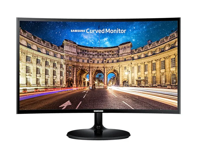 Samsung C27F390 27" Full HD Curved Monitor - 60Hz, 4ms, VA, AMD FreeSync, Black