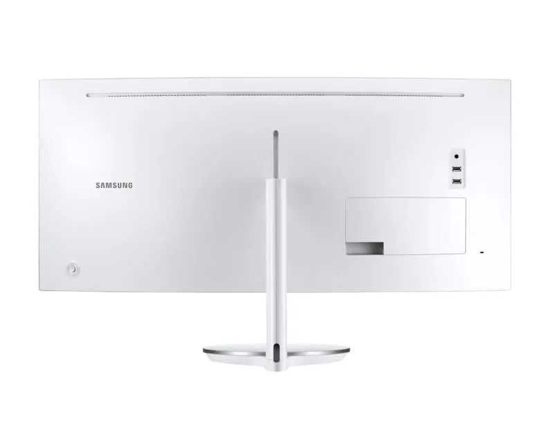 Samsung C34J791WTR 34" UltraWide Quad HD Curved Monitor - 100Hz, 4ms, VA, AMD FreeSync, Height Adjustable, Speakers, Grey
