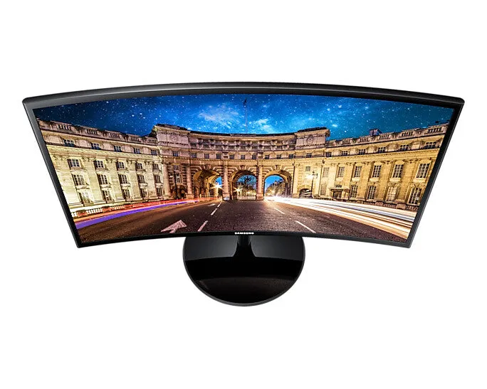Samsung CF390 24" Full HD Curved Monitor - 60Hz, 4ms, VA, AMD FreeSync, Black