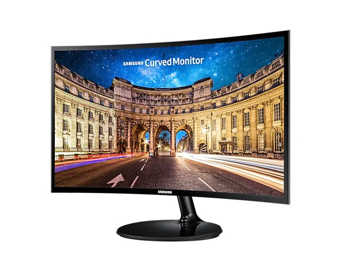 Samsung CF390 24" Full HD Curved Monitor - 60Hz, 4ms, VA, AMD FreeSync, Black