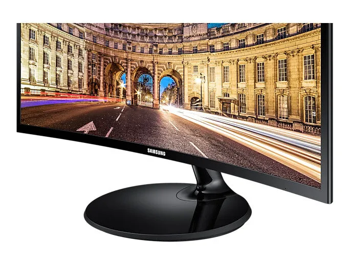 Samsung CF390 24" Full HD Curved Monitor - 60Hz, 4ms, VA, AMD FreeSync, Black