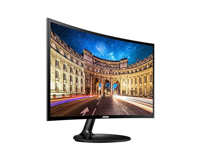 Samsung CF390 24" Full HD Curved Monitor - 60Hz, 4ms, VA, AMD FreeSync, Black