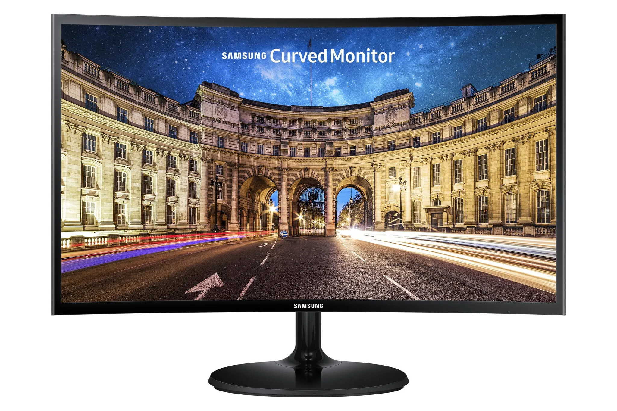 Samsung CF390 24" Full HD Curved Monitor - 60Hz, 4ms, VA, AMD FreeSync, Black