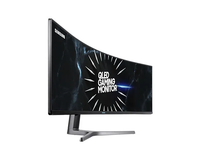 Samsung CRG9 49" UltraWide Dual Quad HD Curved Gaming Monitor - 120Hz, 4ms, VA, AMD FreeSync, Height Adjustable, Black
