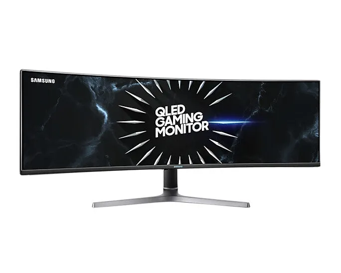 Samsung CRG9 49" UltraWide Dual Quad HD Curved Gaming Monitor - 120Hz, 4ms, VA, AMD FreeSync, Height Adjustable, Black