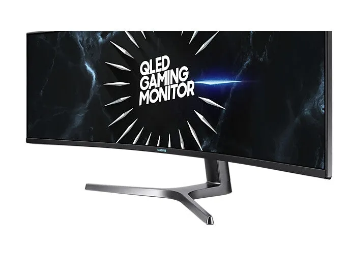 Samsung CRG9 49" UltraWide Dual Quad HD Curved Gaming Monitor - 120Hz, 4ms, VA, AMD FreeSync, Height Adjustable, Black