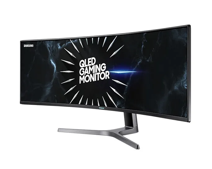 Samsung CRG9 49" UltraWide Dual Quad HD Curved Gaming Monitor - 120Hz, 4ms, VA, AMD FreeSync, Height Adjustable, Black