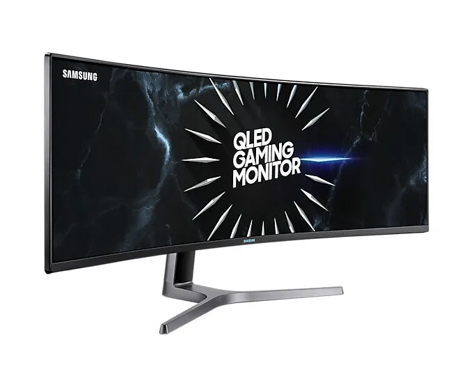 Samsung CRG9 49" UltraWide Dual Quad HD Curved Gaming Monitor - 120Hz, 4ms, VA, AMD FreeSync, Height Adjustable, Black