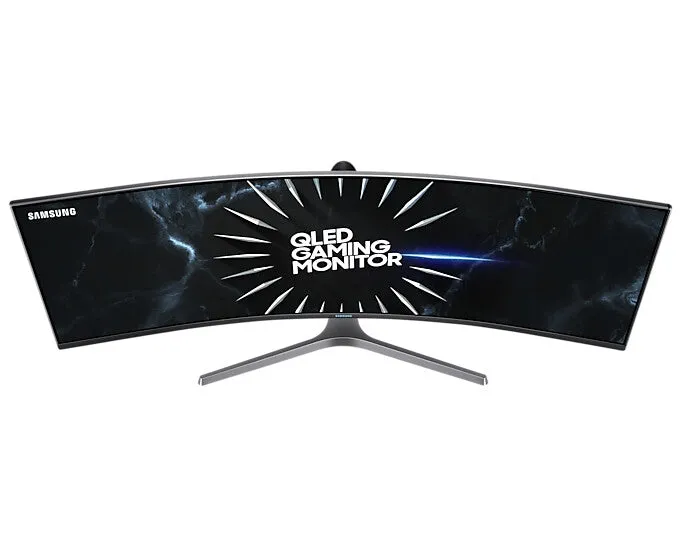 Samsung CRG9 49" UltraWide Dual Quad HD Curved Gaming Monitor - 120Hz, 4ms, VA, AMD FreeSync, Height Adjustable, Black