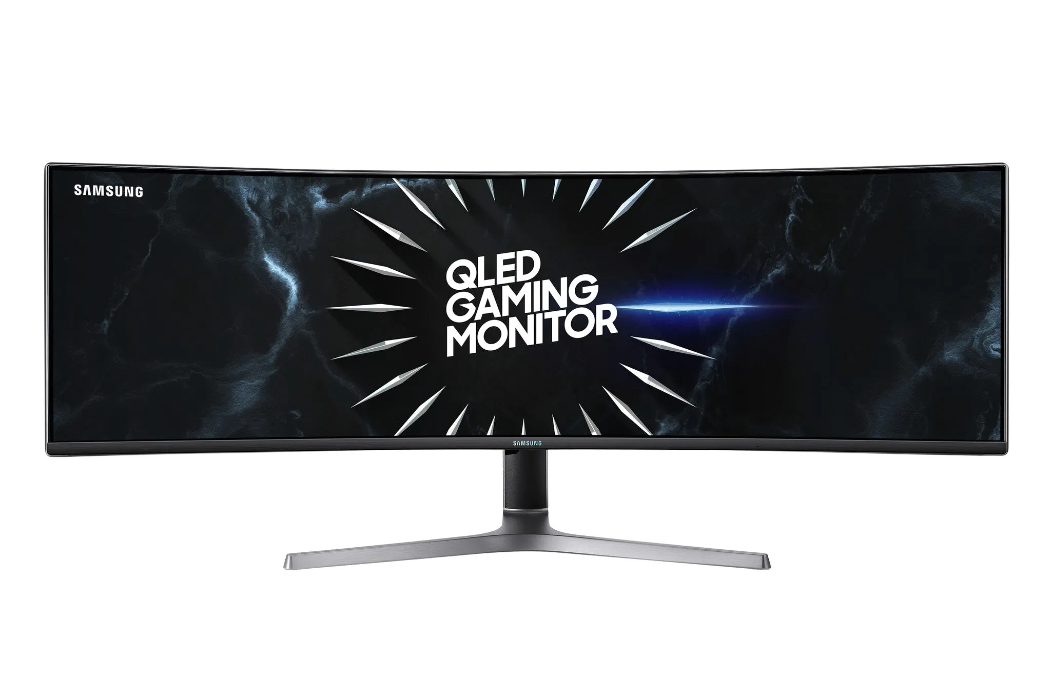 Samsung CRG9 49" UltraWide Dual Quad HD Curved Gaming Monitor - 120Hz, 4ms, VA, AMD FreeSync, Height Adjustable, Black