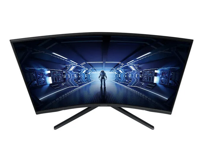 Samsung LC27G55TQBUXXU 27" Wide Quad HD Curved Gaming Monitor - 144Hz, 1ms, VA, AMD FreeSync Premium, Black