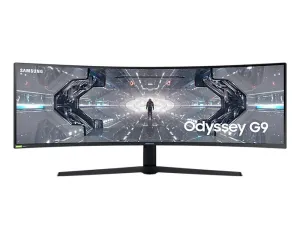 Samsung LC49G95TSSPXXU 49" UltraWide Dual Quad HD Curved Gaming Monitor - 240Hz, 1ms, VA, G-Sync, AMD FreeSync Premium Pro, Height Adjustable, Speakers, Black