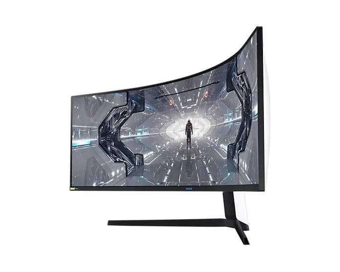 Samsung LC49G95TSSPXXU 49" UltraWide Dual Quad HD Curved Gaming Monitor - 240Hz, 1ms, VA, G-Sync, AMD FreeSync Premium Pro, Height Adjustable, Speakers, Black