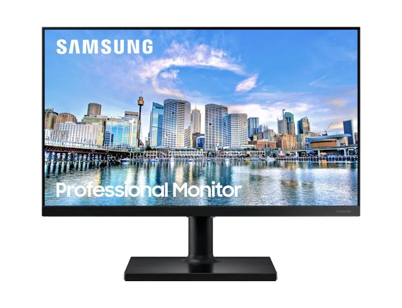 Samsung LF22T450FQR 22" Full HD Monitor - 75Hz, 5ms, IPS, Height Adjustable, Black