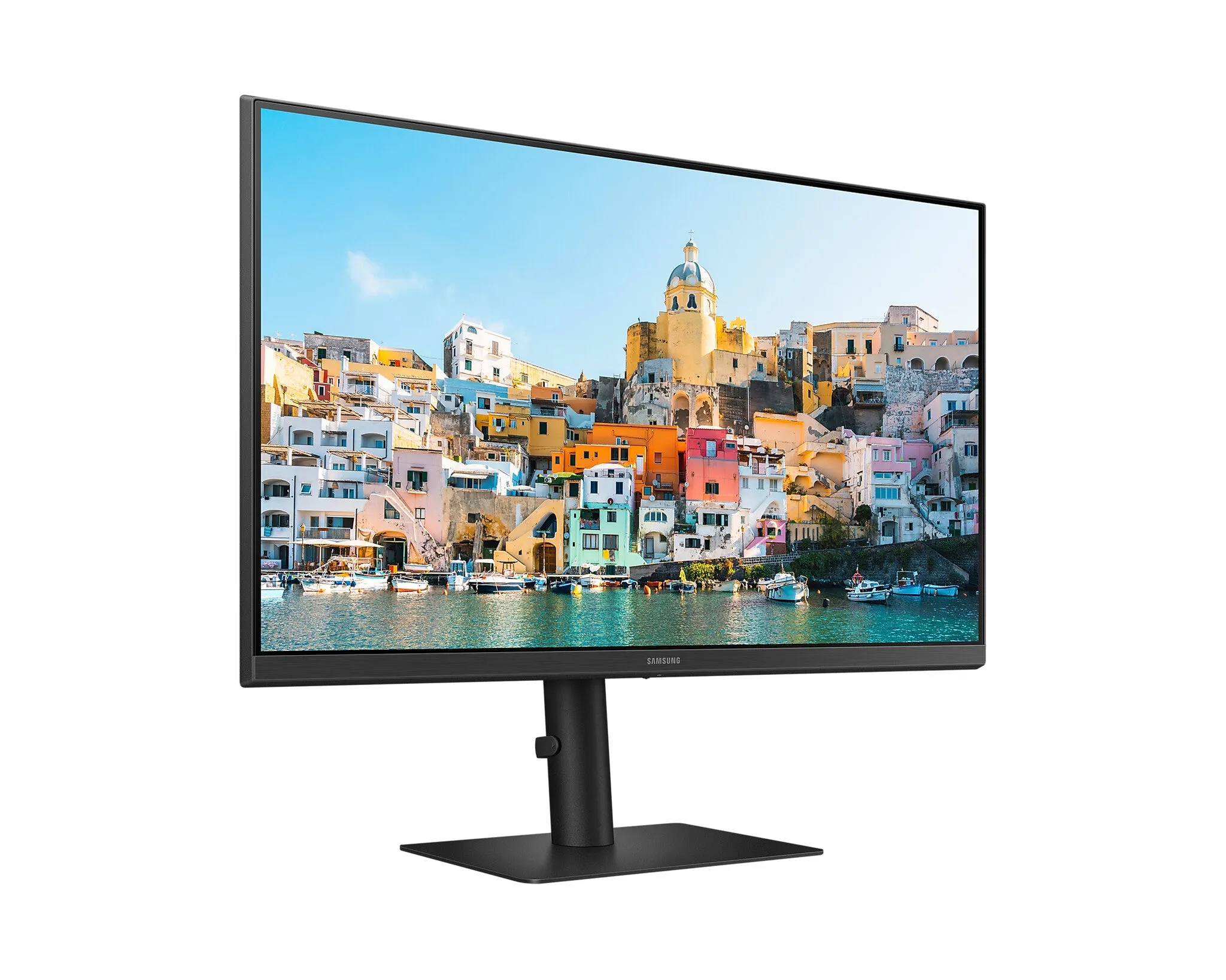 Samsung LS24A400UJU 24" Full HD Monitor - 60Hz, 5ms, IPS, AMD FreeSync, Height Adjustable, Black