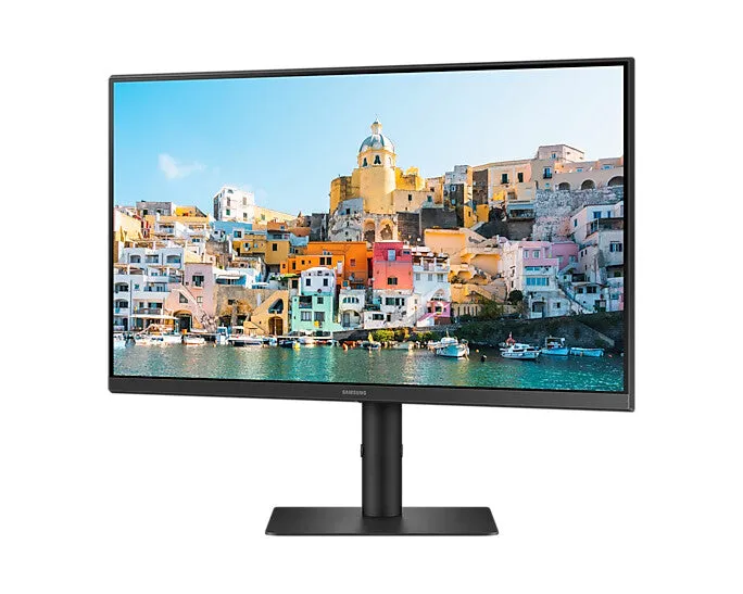 Samsung LS24A400UJU 24" Full HD Monitor - 60Hz, 5ms, IPS, AMD FreeSync, Height Adjustable, Black