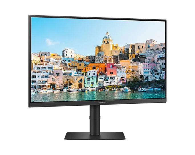 Samsung LS24A400UJU 24" Full HD Monitor - 60Hz, 5ms, IPS, AMD FreeSync, Height Adjustable, Black