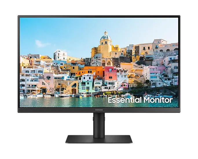 Samsung LS24A400UJU 24" Full HD Monitor - 60Hz, 5ms, IPS, AMD FreeSync, Height Adjustable, Black