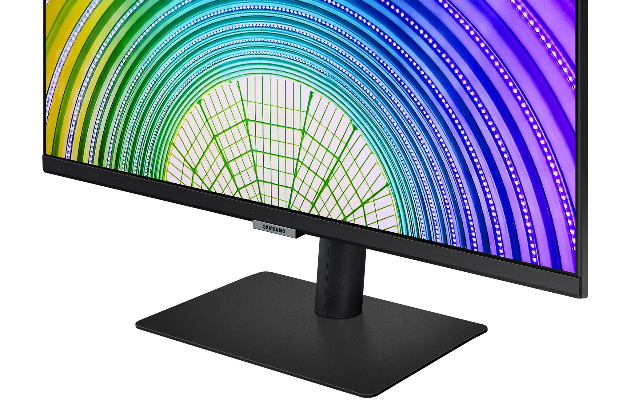 Samsung LS24A600UCUXXU 24" Quad HD Monitor - 75Hz, 5ms, IPS, AMD FreeSync, Height Adjustable, Black