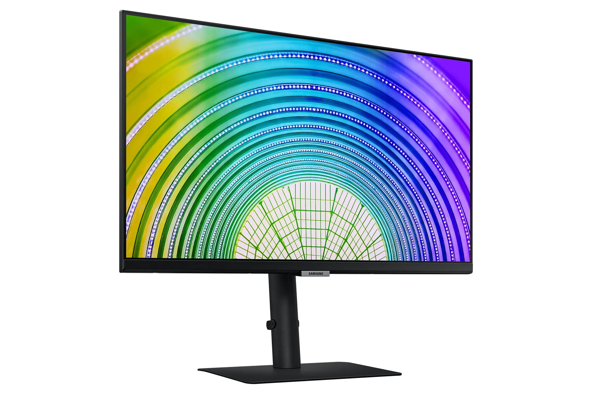 Samsung LS24A600UCUXXU 24" Quad HD Monitor - 75Hz, 5ms, IPS, AMD FreeSync, Height Adjustable, Black