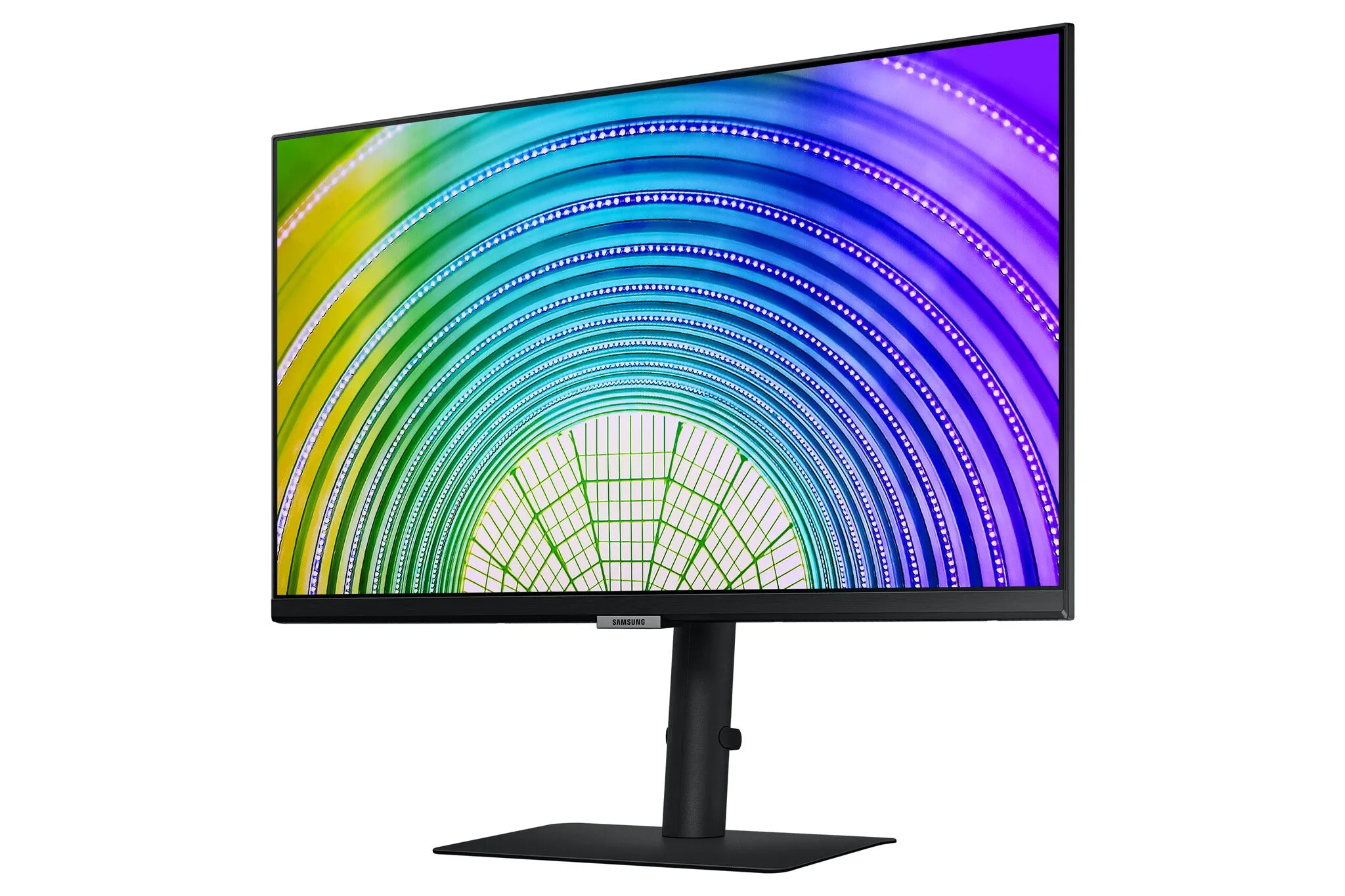 Samsung LS24A600UCUXXU 24" Quad HD Monitor - 75Hz, 5ms, IPS, AMD FreeSync, Height Adjustable, Black