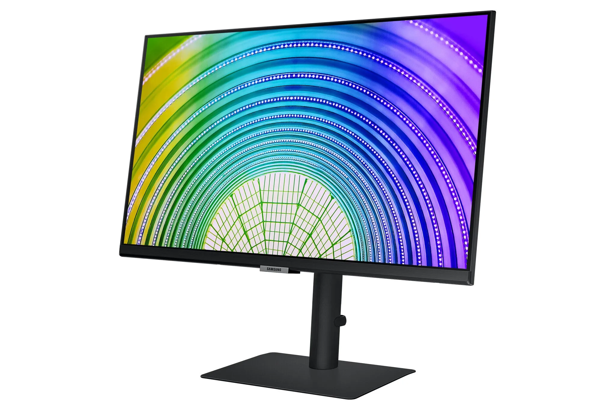 Samsung LS24A600UCUXXU 24" Quad HD Monitor - 75Hz, 5ms, IPS, AMD FreeSync, Height Adjustable, Black