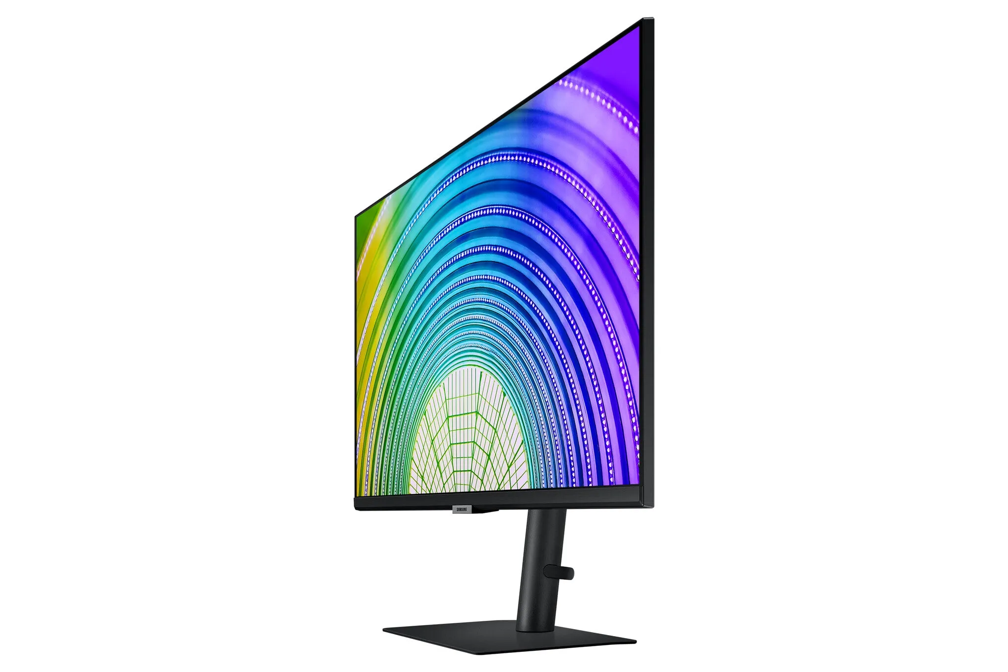 Samsung LS27A600UUUXXU 27" 2K Ultra HD Monitor - 75Hz, 5ms, IPS, AMD FreeSync, Height Adjustable, Speakers, Black