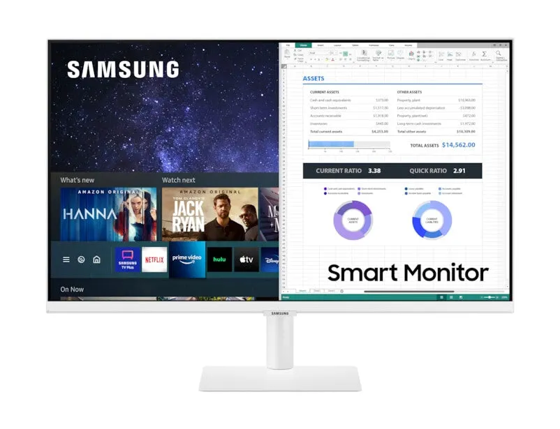Samsung LS27AM501NU 27" Full HD Monitor - 8ms, VA, Speakers, White