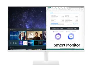 Samsung LS27AM501NU 27" Full HD Monitor - 8ms, VA, Speakers, White