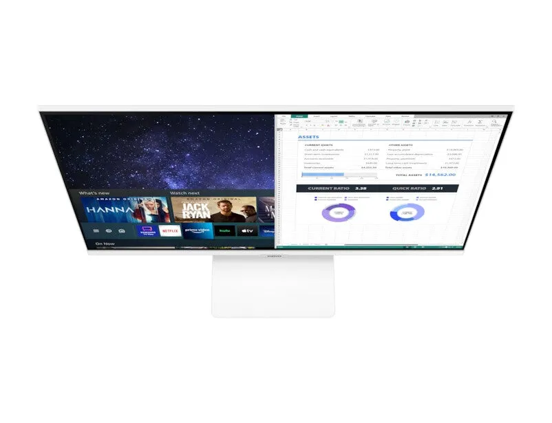 Samsung LS27AM501NU 27" Full HD Monitor - 8ms, VA, Speakers, White