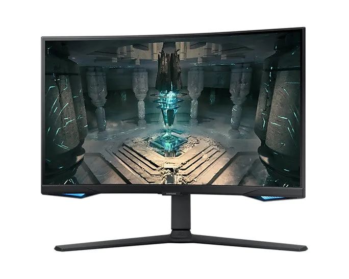 Samsung LS27BG650EUXXU 27" Quad HD Curved Gaming Monitor - 240Hz, 1ms, VA, AMD FreeSync Premium Pro, Height Adjustable, Speakers, Black