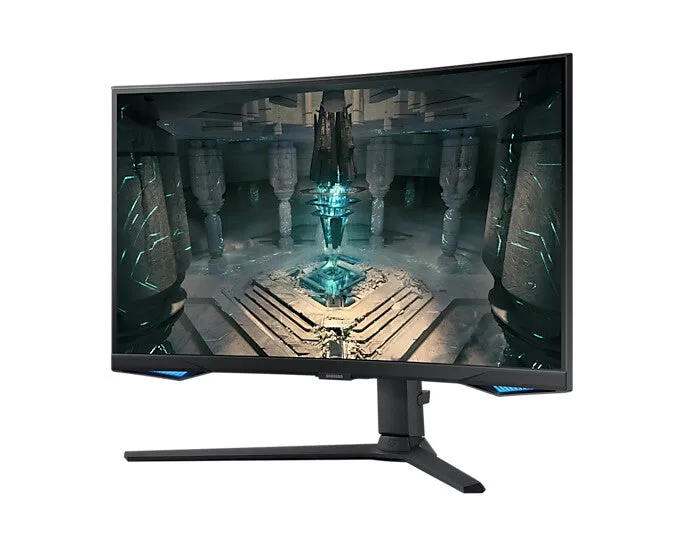 Samsung LS27BG650EUXXU 27" Quad HD Curved Gaming Monitor - 240Hz, 1ms, VA, AMD FreeSync Premium Pro, Height Adjustable, Speakers, Black